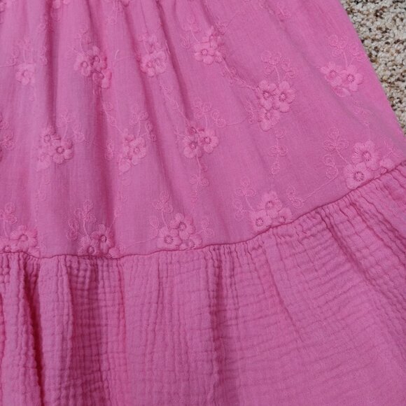 3508 Size XL Umgee Bubble Gum Pink Dress. NWT. - Picture 2 of 8